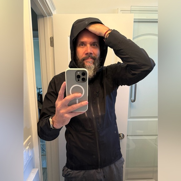 Black Diamond Dawn Patrol hybrid shell in black men’s size medium - Picture 7 of 8